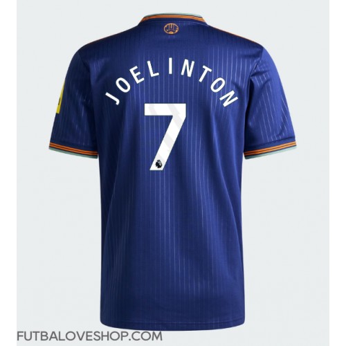 Dres Newcastle United Joelinton #7 Tretina 2025-26 Krátky Rukáv